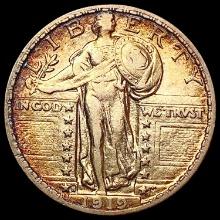 1919-S Standing Liberty Quarter NEARLY UNCIRCULATE