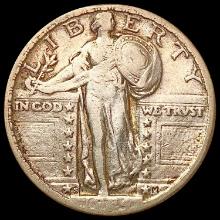 1924-S Standing Liberty Quarter LIGHTLY CIRCULATED