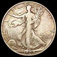 1928-S Walking Liberty Half Dollar LIGHTLY CIRCULA