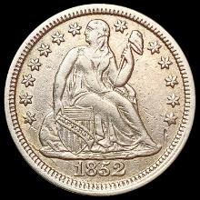 1852 Seated Liberty Dime NEARLY UNCIRCULATED