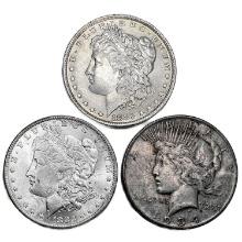 [3] 1883-1934 US Silver Dollars