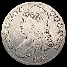1831 Capped Bust Half Dollar LIGHTLY CIRCULATED