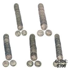 1883-1938 Buffalo & Liberty Nickel Rolls (200 Coin