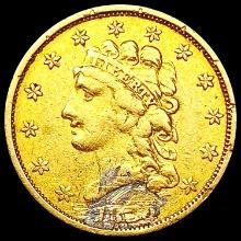 1830 $3 Gold Piece NICELY CIRCULATED