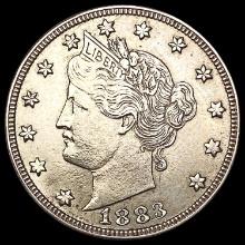1883 No Cents Liberty Victory Nickel CLOSELY UNCIR