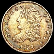 1834 Capped Bust Half Dime CHOICE AU