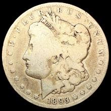 1893-CC Morgan Silver Dollar NICELY CIRCULATED