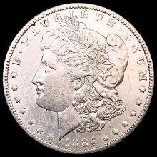 1886-O Morgan Silver Dollar CHOICE AU