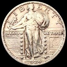 1924 Standing Liberty Quarter CHOICE AU