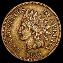 1866 Indian Head Cent CLOSELY UNCIRCULATED