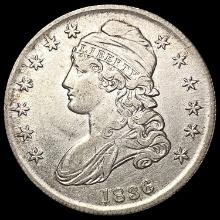1836 Lettered Edge Capped Bust Half Dollar CLOSELY