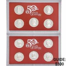 2007 Silver 25c PR Sets (25 Coins)