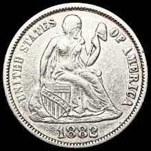 1882 Seated Liberty Dime CLOSELY UNCIRCULATED