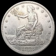 1873-S Silver Trade Dollar CLOSELY UNCIRCULATED