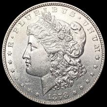 1878 7TF Morgan Silver Dollar CLOSELY UNCIRCULATED