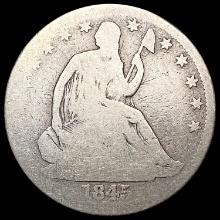 1845-O Seated Liberty Half Dollar NICELY CIRCULATE