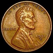 1931-S Wheat Cent CLOSELY UNCIRCULATED