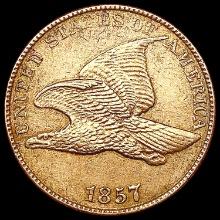 1857 Flying Eagle Cent UNCIRCULATED