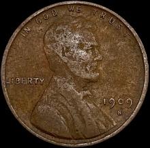 1909-S VDB Wheat Cent NICELY CIRCULATED