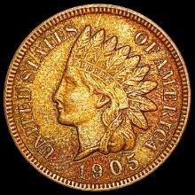 1905 Indian Head Cent NEARLY UNCIRCULATED