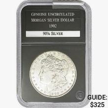 1902 Morgan Silver Dollar GG UNC  90% Silver