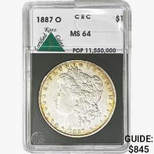 1887-O Morgan Silver Dollar CRC MS64