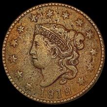 1818 Coronet Head Large Cent LIGHTLY CIRCULATED