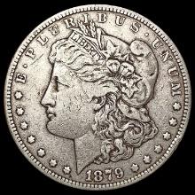 1879-S Morgan Silver Dollar NEARLY UNCIRCULATED