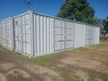 40' High Cube Container w/ 2 side doors