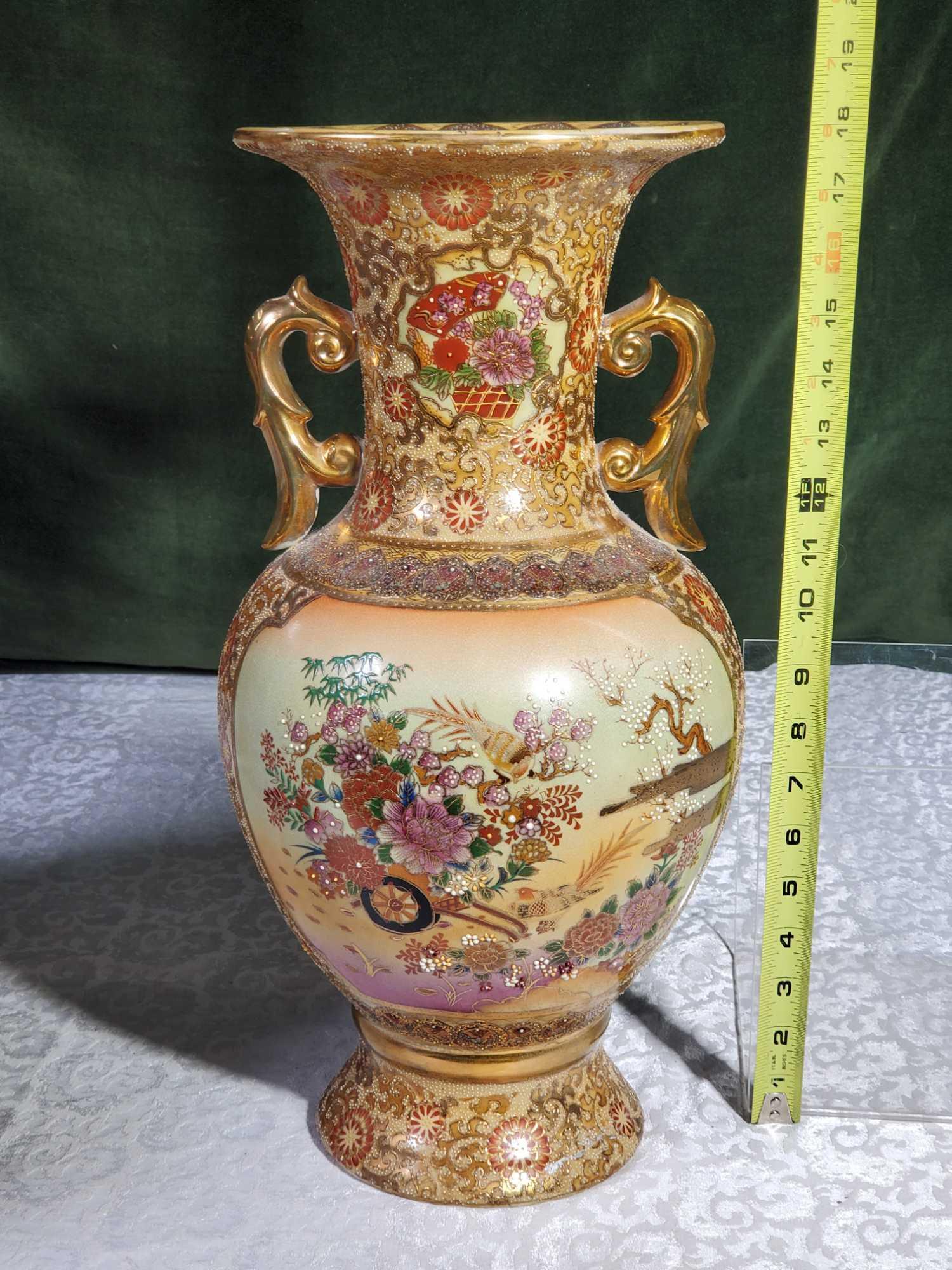 6 Asian Decor Vases, Jar and Figurine