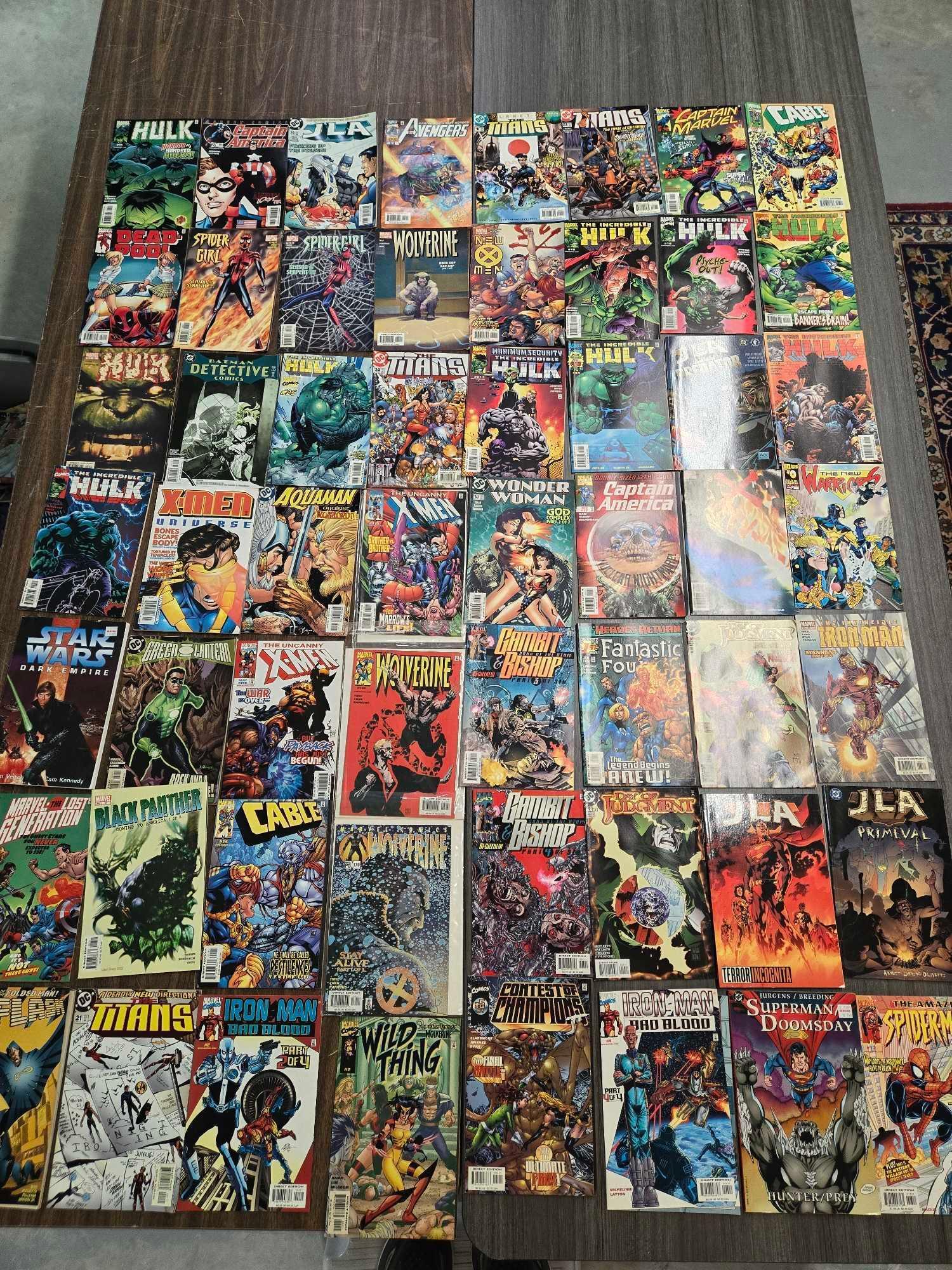 Approx. 200 DC, Marvel and Other Comic Books