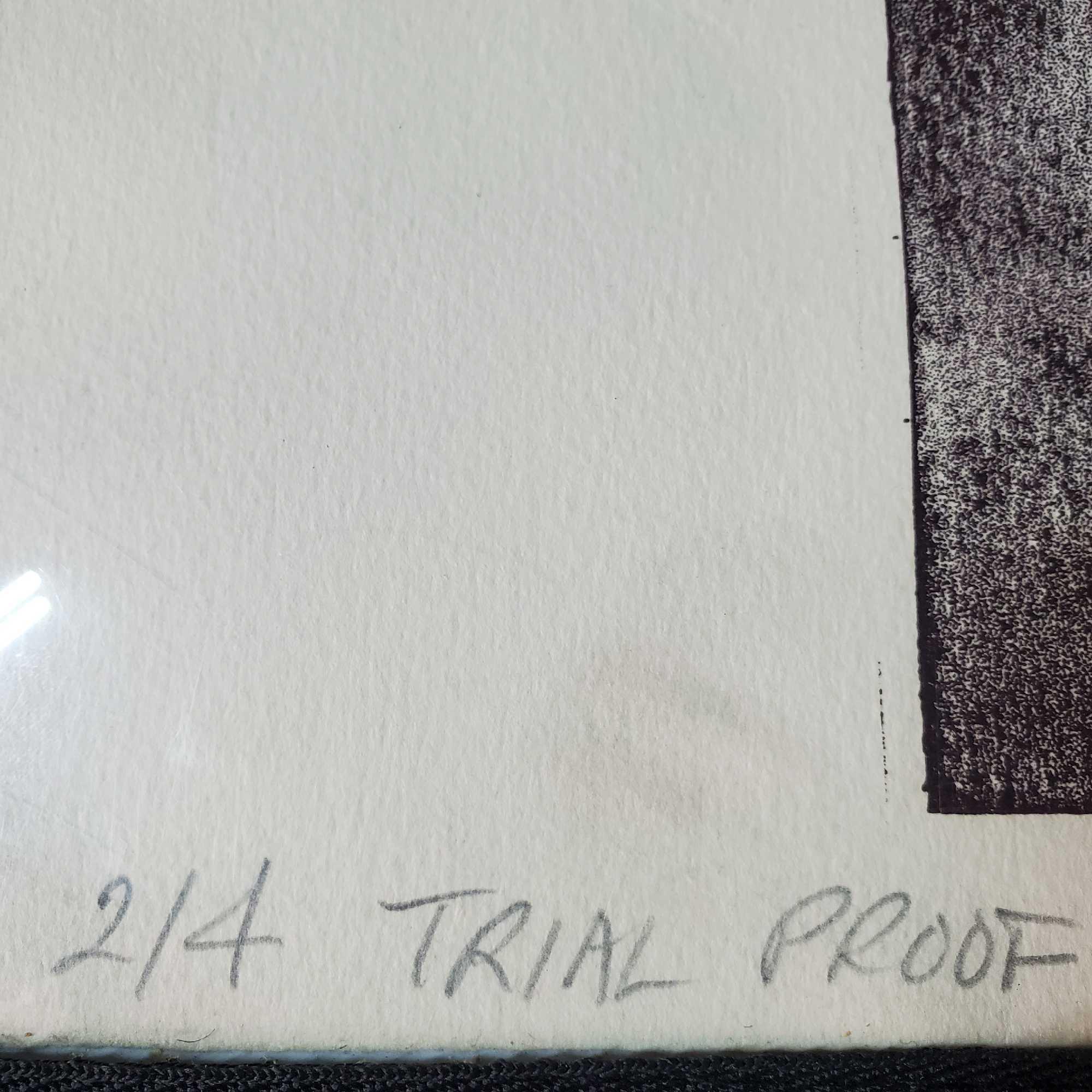 Douglas Matthew Davis, Jr. (1933-2014) 3 Trial Proofs And A Printed Correspondence W/...Arturo Schwa