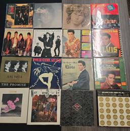 Approx. 40 Vintage Rock N Roll and Other Vinyl Record Albums