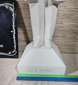 Jack Daniels Double Sided Sign & Statue