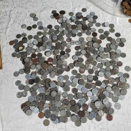 Approx. 20 Pounds Lincoln Wheat Pennies Incl Approx 4 lb Zinc/Steel War Era