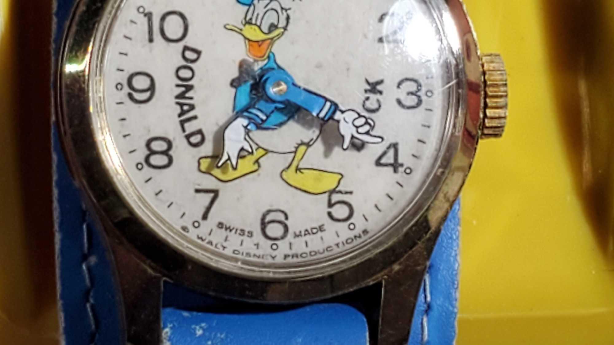 Walt Disney Mickey Mouse Watches (4), Marx Figures and More