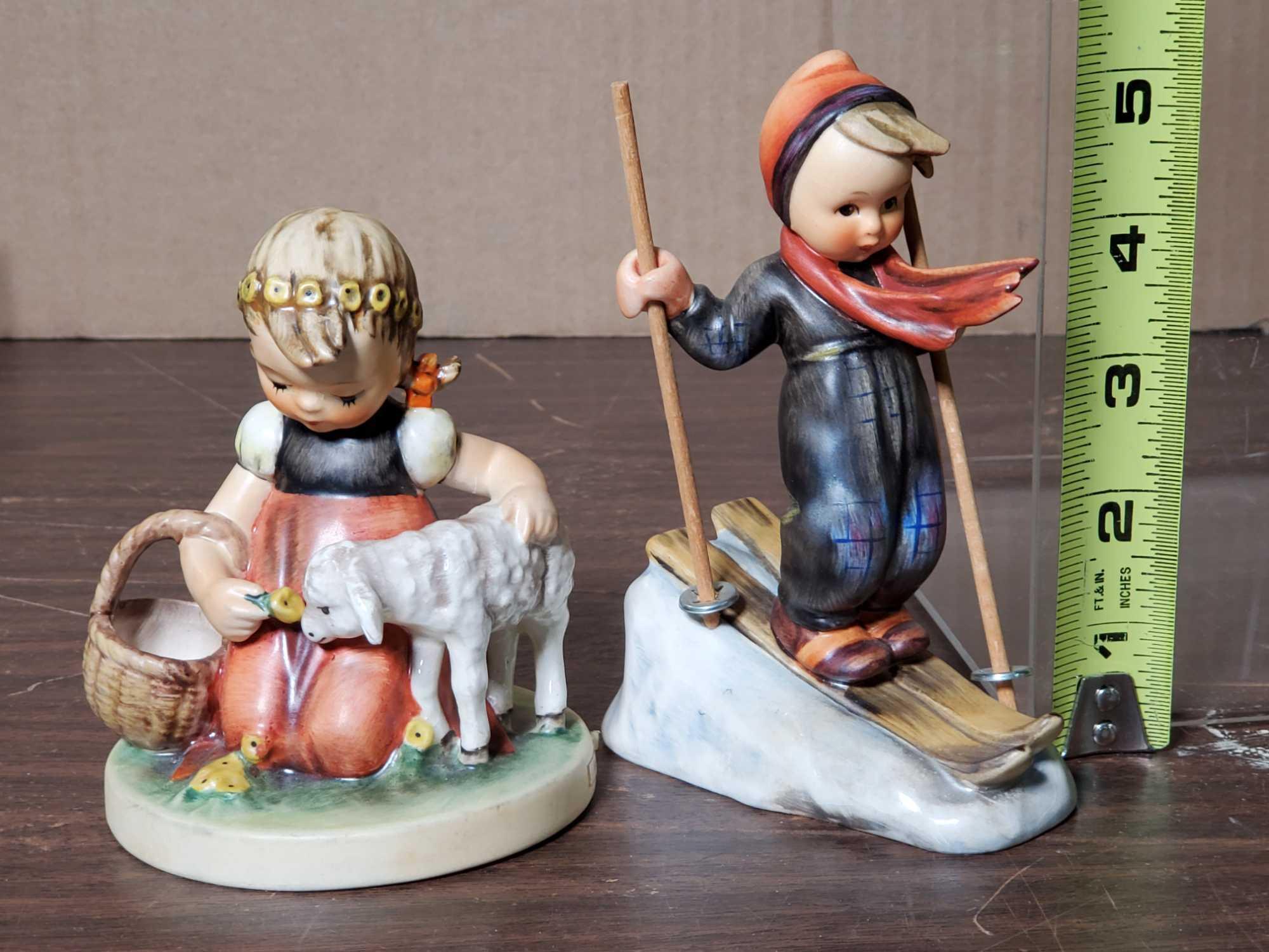 12 Porcelain and Ceramic Figurines