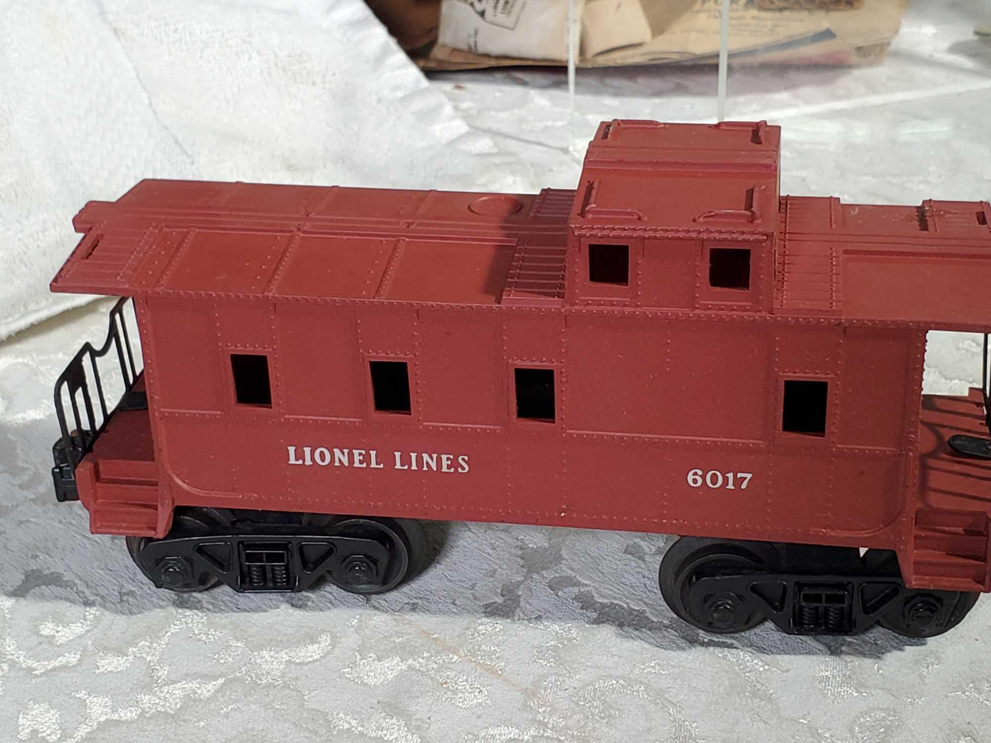 Lionel Post War Model Railroad Engines, Cars and Accessories with Some As Is Boxes