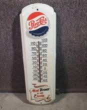 27" Pepsi-Cola "More Bounce To The Ounce" M 165 Advertising Thermometer