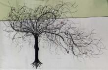 "September Tree" Metal Wall Sculpture By Gurtan Designs