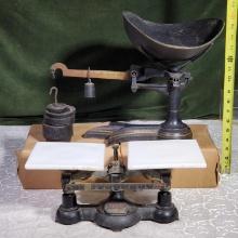 2 Antique Balance Scales - Fairbanks and Ohaus