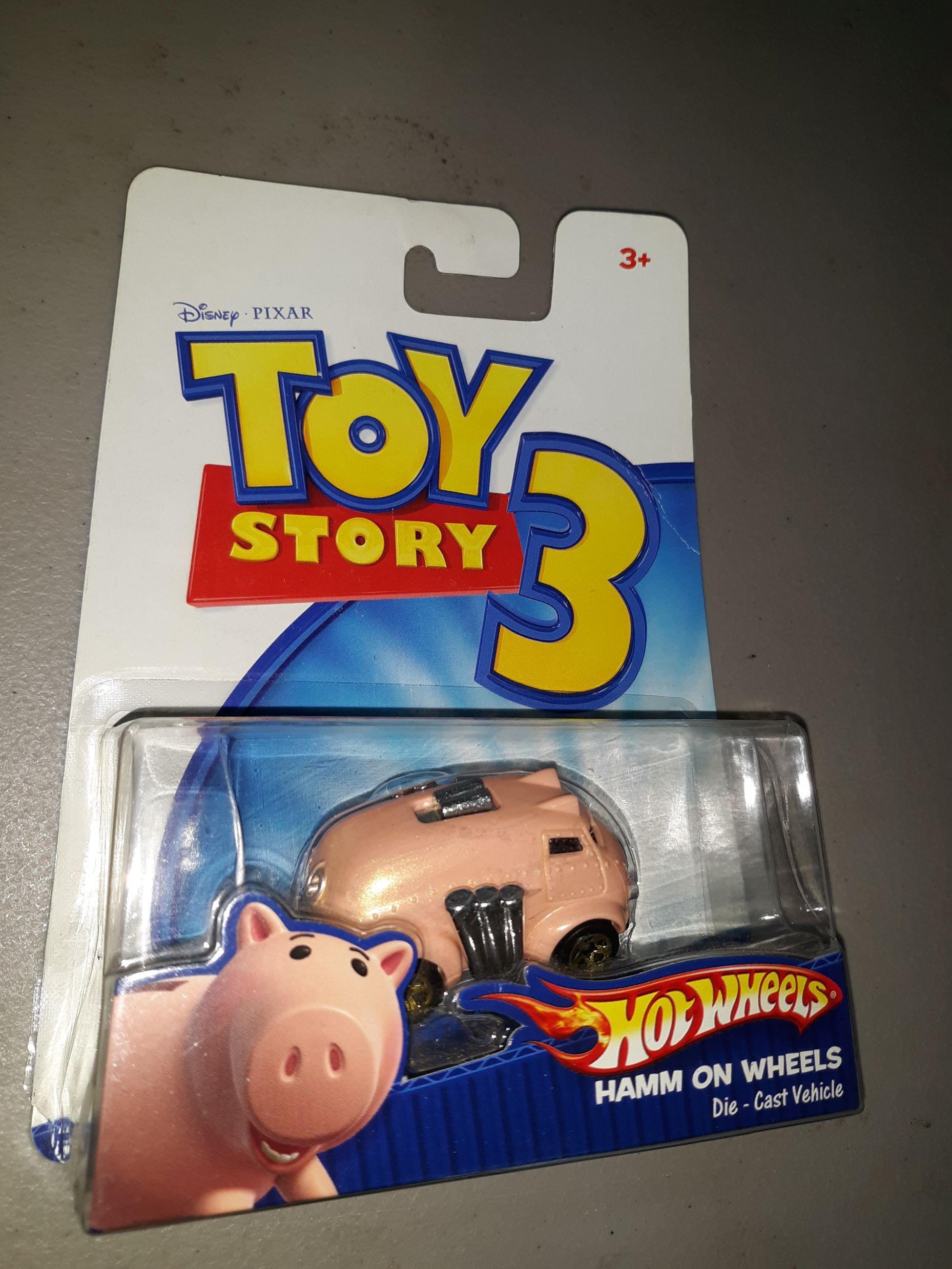 Johnny Lighting Flintstones, Toy Story 3 Hot Wheels, unopened
