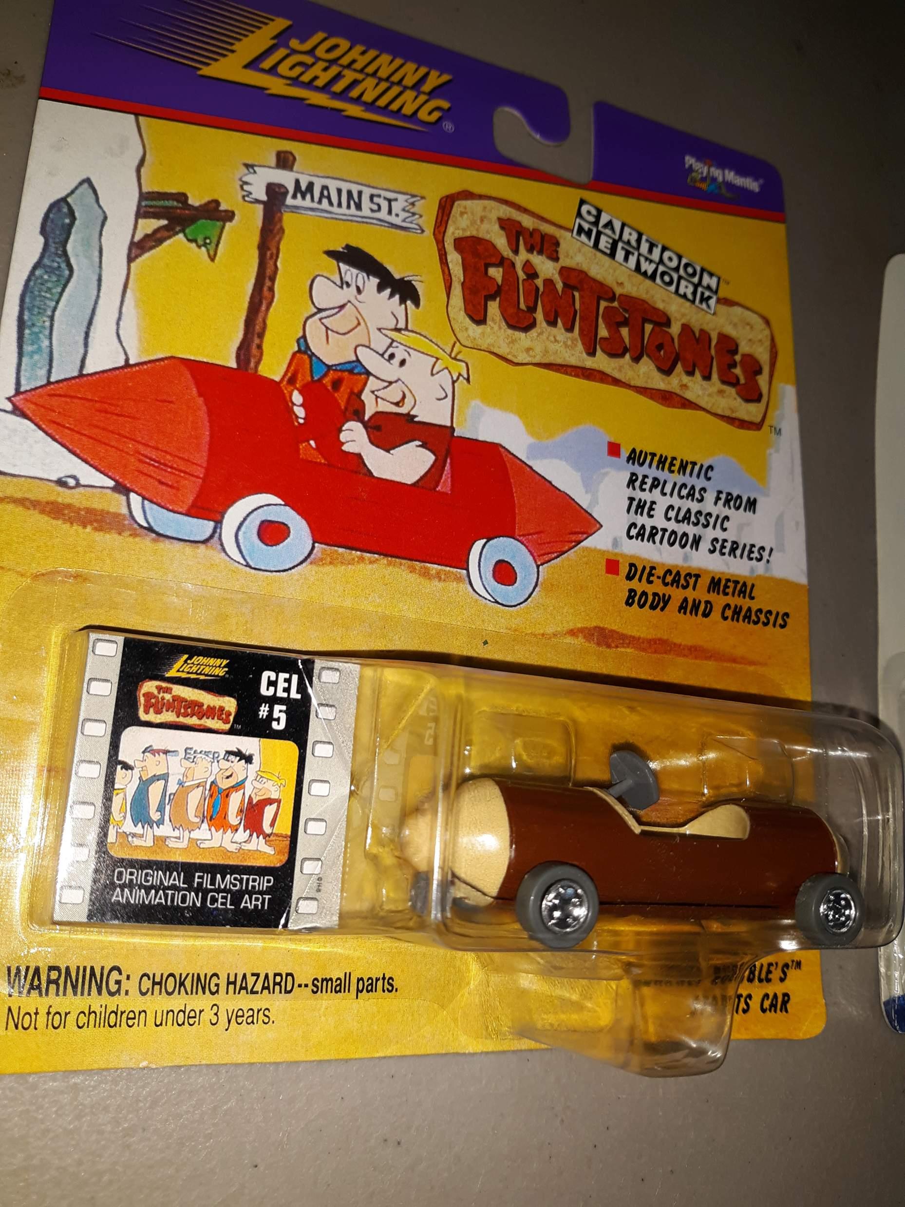 Johnny Lighting Flintstones, Toy Story 3 Hot Wheels, unopened