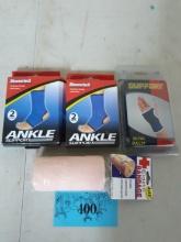 Ankle and Palm Supports, Elastic Bandage