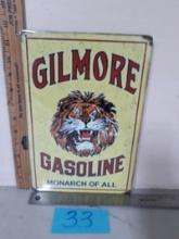 Metal Sign, Gilmore Gasoline