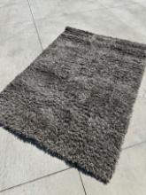 Nourisom Luxe Shag Collection 5ft x 7ft Area Rug (Local Pick Up Only)