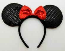 Sequined Disney Minnie Mouse Ears