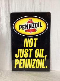 Pennzoil Sign w/ Bell