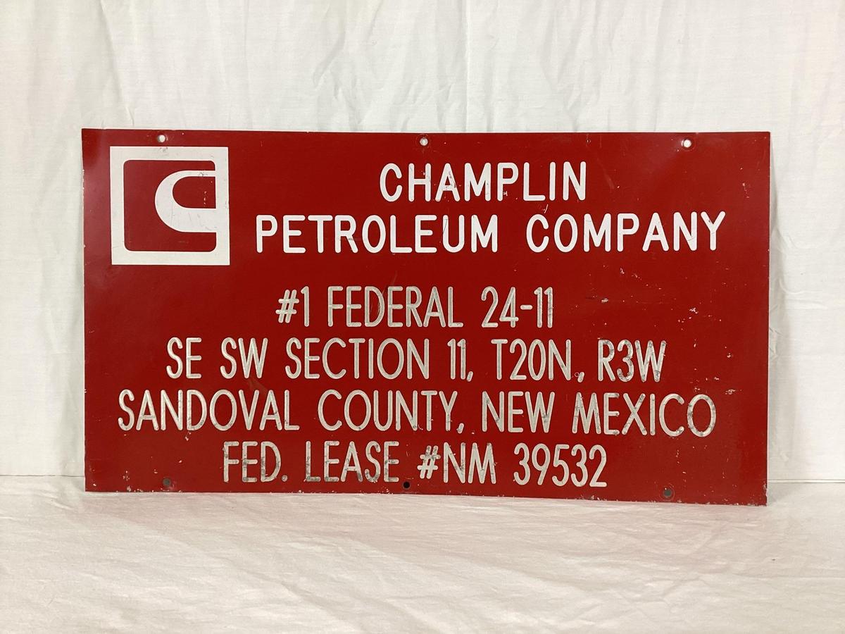 Champlin Lease Sign New Mexico