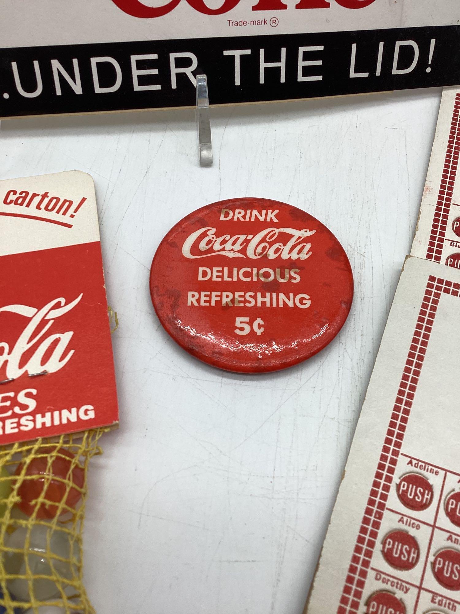 Misc. Early Coca-Cola Advertising Items
